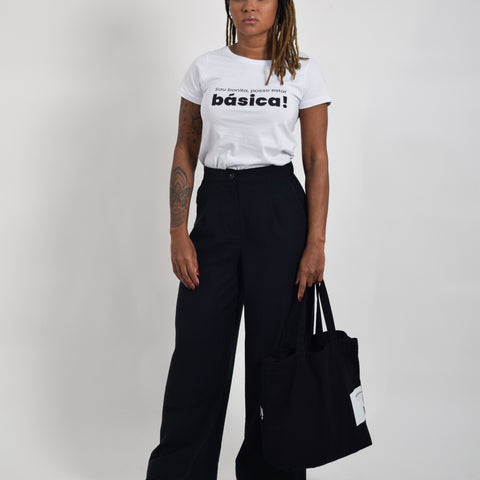 Babylook Sou bonita posso estar básica!