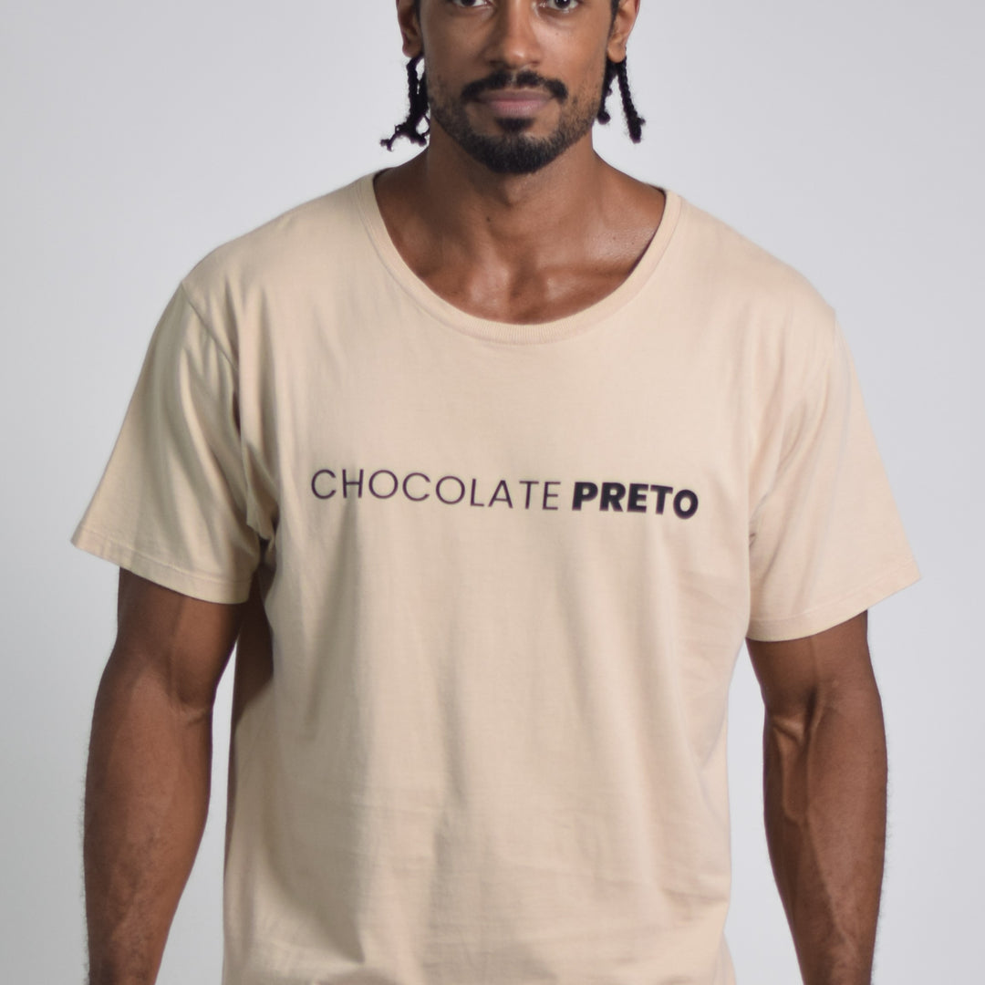 Camiseta Chocolate Preto