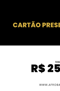 Cartão Presente